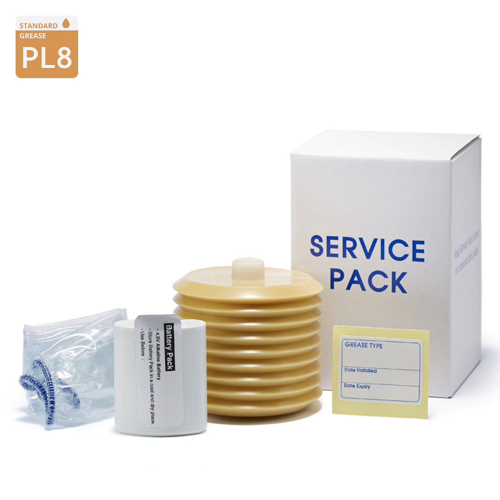 Service Pack - 250 ml - PL8 - Utan batteri