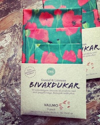 Bivaxdukar vallmo 3-pack