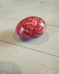 Stenägg rosa