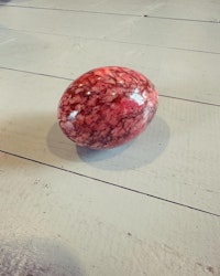 Stenägg rosa