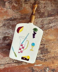 Uppläggningsfat med handtag