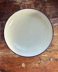Vågskål/fat emalj Olofström