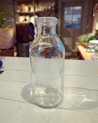 Glasflaska/mjölkflaska