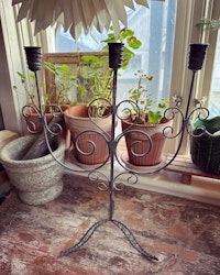 Ljusstake metall