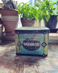 Plåtburk småbröd