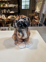 Liten hund porslin