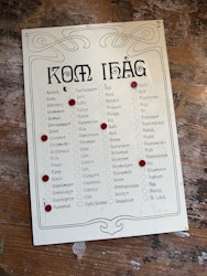 Kom-ihåg lista