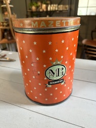 Plåtburk Mazetti