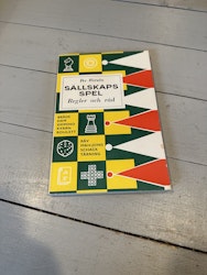 Bok ”Sällskapsspel - regler och råd” av Per Wersén