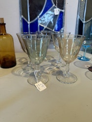 Små franska glas 5st (endast avhämtning)