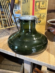 Julgransfot i grönt glas Bulach (speciell frakt)