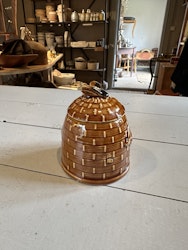 Liten honungsskål med lock