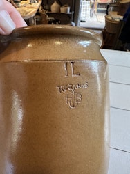Litet gult Höganäskrus