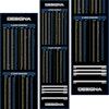 Designa Checkouts Carpet Mat - Non Slip Back - 290cm X 80cm - Blue-MAT38