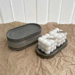 Ovalt cementfat