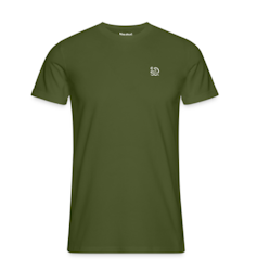 Organic cotton t-shirt olive