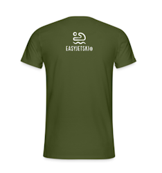 Organic cotton t-shirt olive