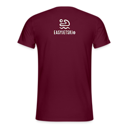 Organic cotton t-shirt bordeaux