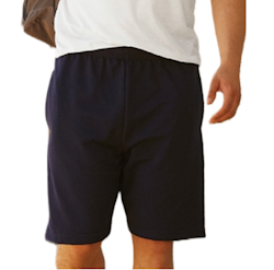 Cotton shorts navy blue