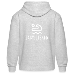 Cotton hoodie grey for men