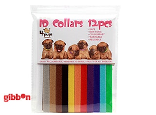 HALSBAND ID FÖR VALP 12-PACK