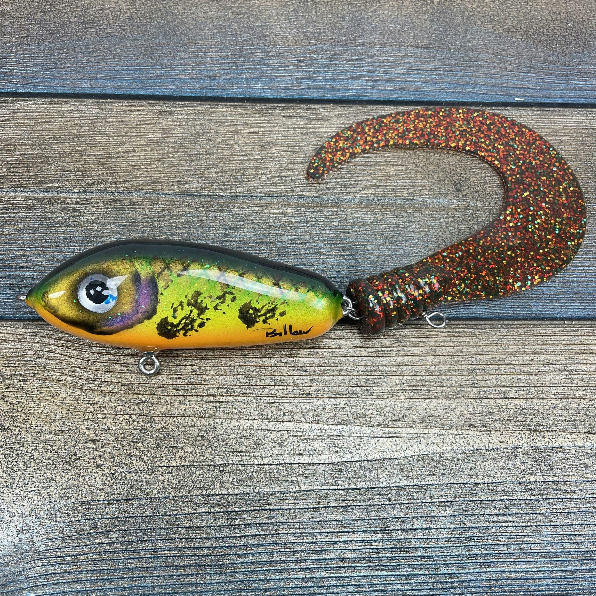 Billow Tail - Green Crappie