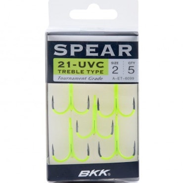 BKK Spear-21 UVC Treble hook