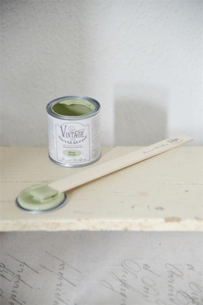 100ml Vintage Paint - Moss Green