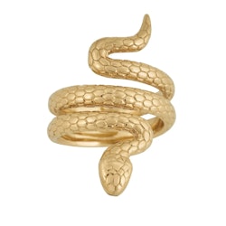 Edblad Snake Ring L Guld