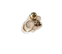 BERRY SPARKLE MAXI RING