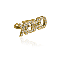 STATEMENT SPARKLE RING XOXO