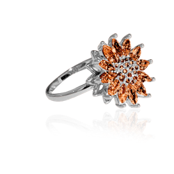 QUEEN BI - STAR GUIDANCE RING Orange