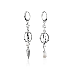 CHIC PEARL HOOP ÖRHÄNGEN
