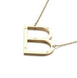 IDENTITY HALSBAND A-Z GULD