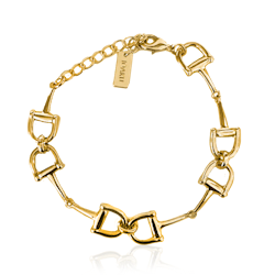 HORSE BIT CHAIN BRACELET