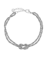Tinsel Festive Bracelet Silver