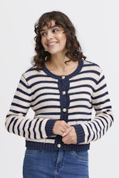 FRBelinda cardigan marin/beige