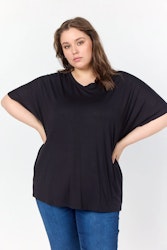 WaStella t-shirt svart plussize