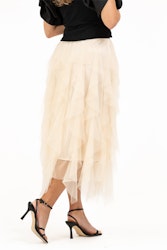 Clara Tulle Skirt champagne