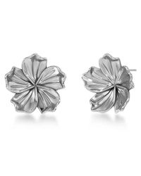 Jasmine Studs L Silver