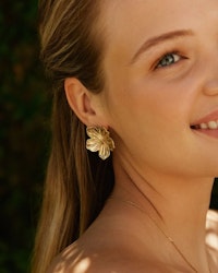 Jasmine Studs L Guld