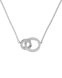 Eternal Orbit Necklace Silver