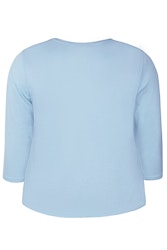 Agar bolero blå Plussize