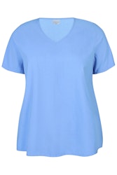 Amin blus blå Plussize