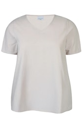 Amin blus beige Plussize