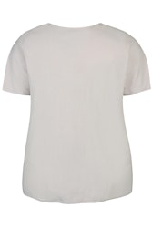 Amin blus beige Plussize
