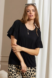 Laila t-shirt svart