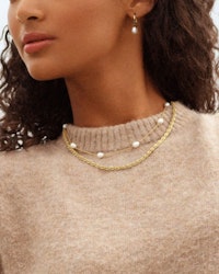 Perla Necklace Multi Guld