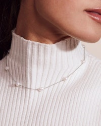 Perla Necklace Multi Silver