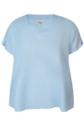 Hyla blus blå Plussize
